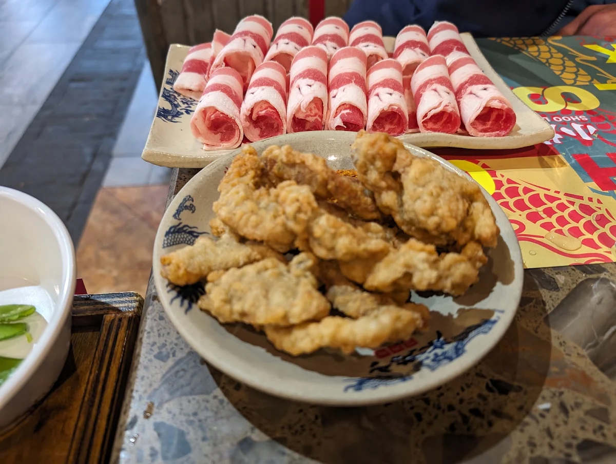 Crispy Deep Fried Pork 现炸酥肉, Richmond Shoo Loong Kan Hotpot
